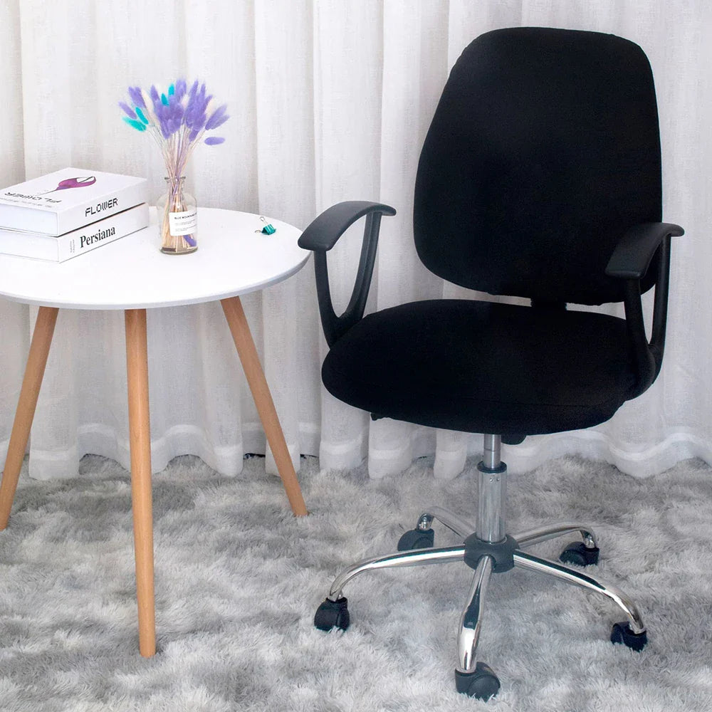2-teilig Geteilte Büro Rose Stuhlhussen