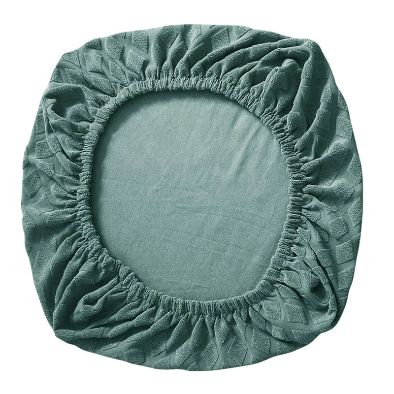 Spandex elastischer Bürostuhlbezug Jacquard Sitzbezüge Ananas Gitter Fleece Schutzhülle elastischer Computer Sitzschutz