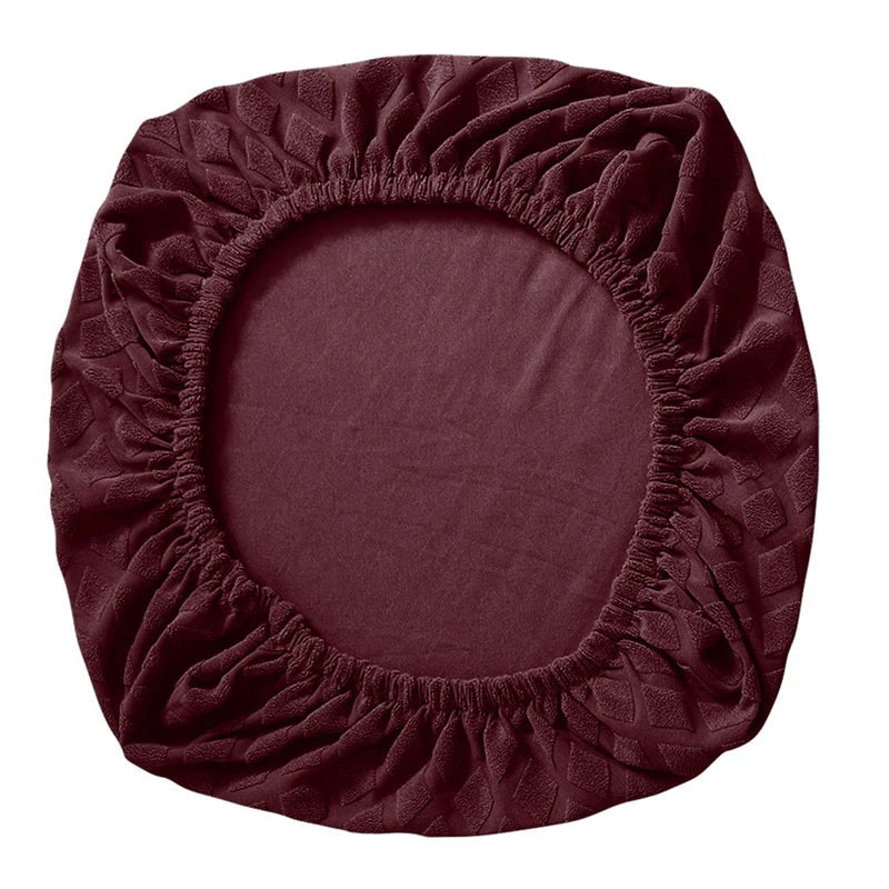 Spandex elastischer Bürostuhlbezug Jacquard Sitzbezüge Ananas Gitter Fleece Schutzhülle elastischer Computer Sitzschutz