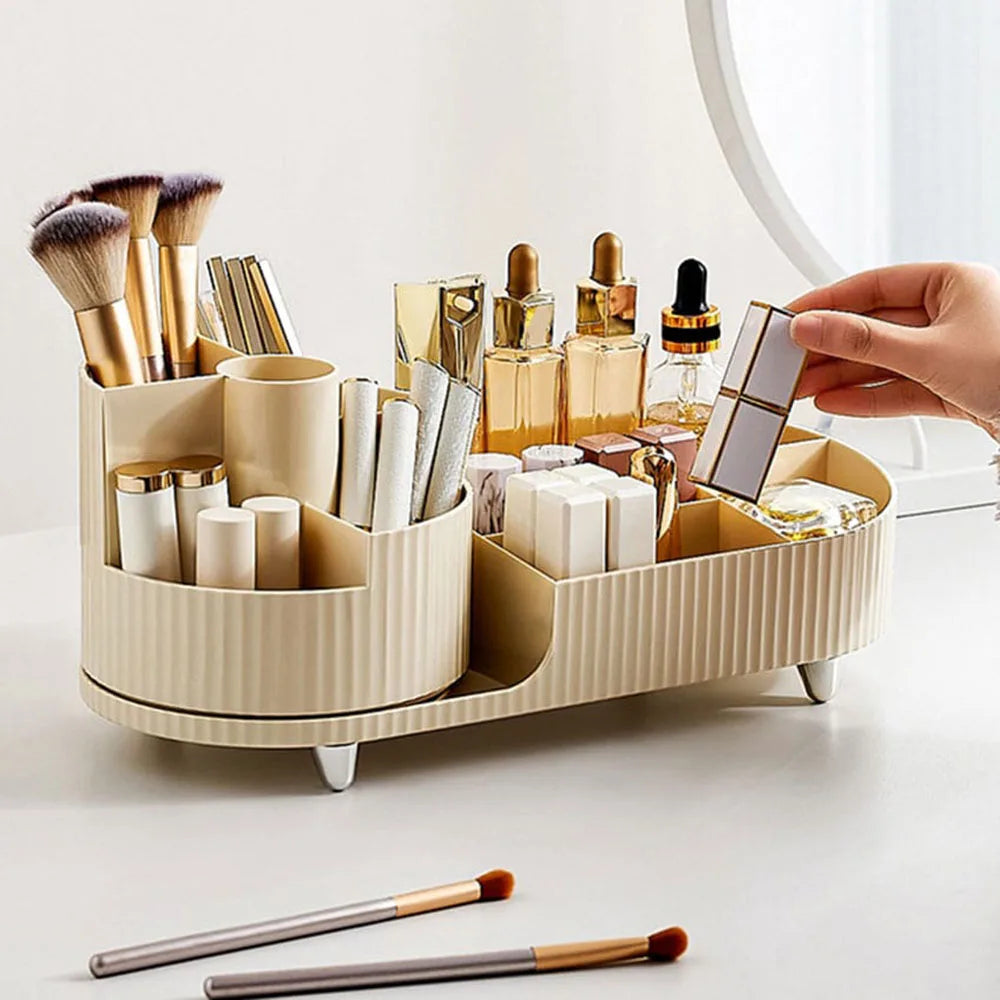 Eleganza – Luxe Schönheitsorganizer mit schlankem drehbarem Design
