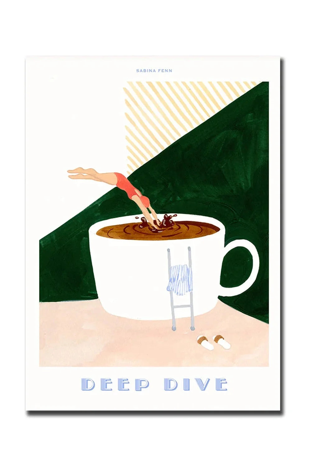 Guten Morgen Kaffee Leinwand Poster