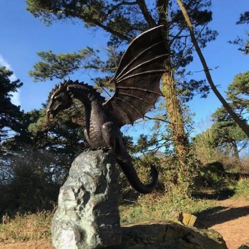 große Drachenstatuen für den Außenbereich