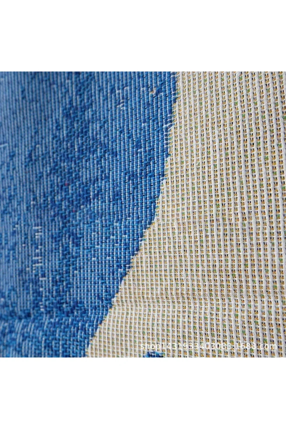 Abstract Blue Muse Decke