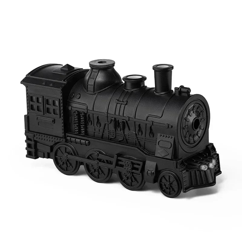 Frendorf | SteamAura Retro Train Öl-Diffuser & Luftbefeuchter | Ätherische Öle | Aromatherapie & Stimmungslicht | USB-Betrieb