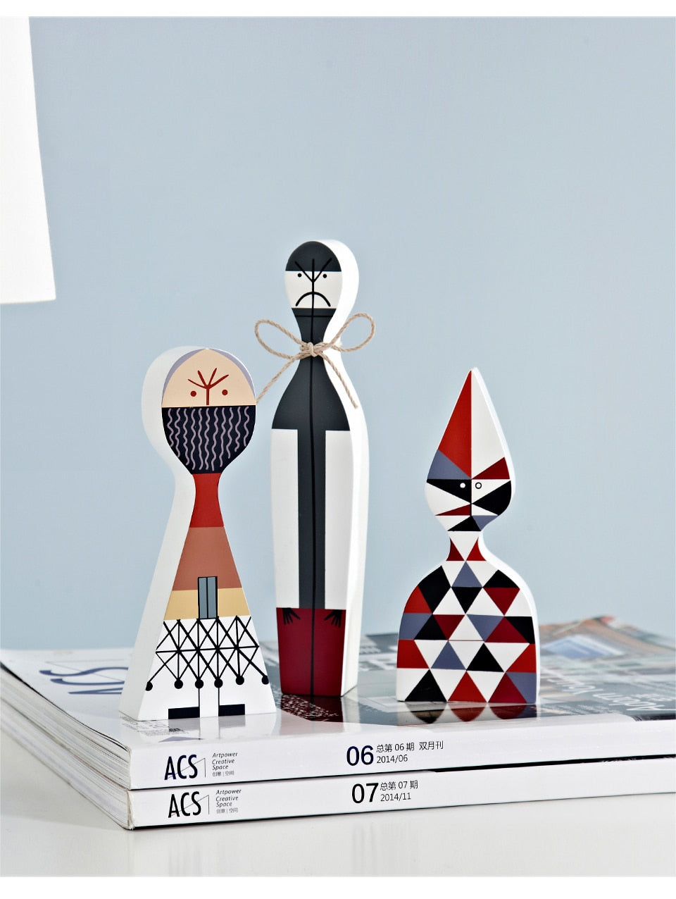 Handgefertigte Holzfiguren
