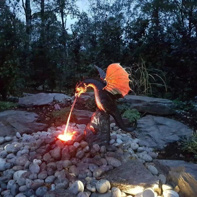 große Drachenstatuen für den Außenbereich