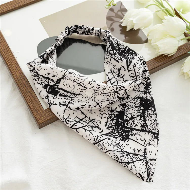 Frendorf | 2022 Sommer Vintage Blumen Bandana – Stylische Haaraccessoires für Frauen und Mädchen