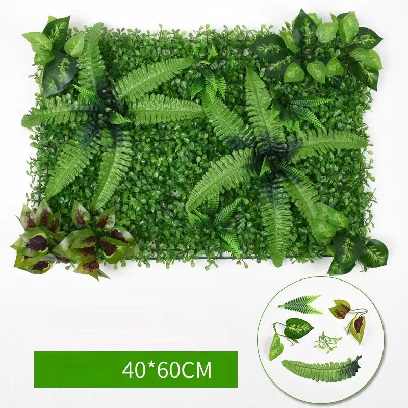 Frendorf | 15,7 x 23,6 Zoll Künstliche Pflanze Rasen – Simulation Grasblatt für Hochzeit, Zuhause, Garten und Außendekoration