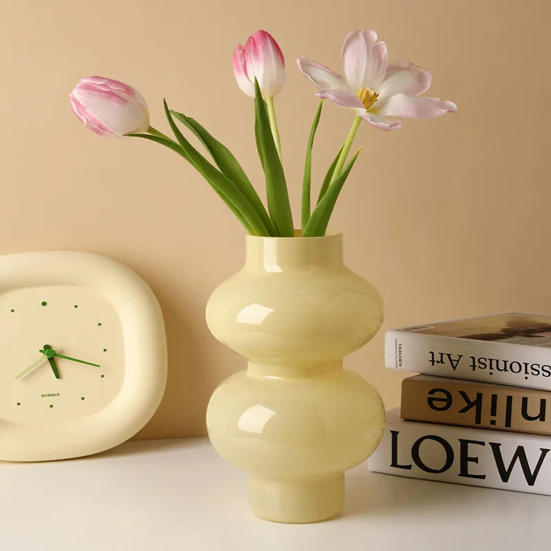 Chubby 2-stufige Glasvase