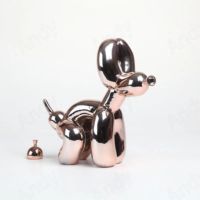 Minimalistisches Ballonhund-Ornament