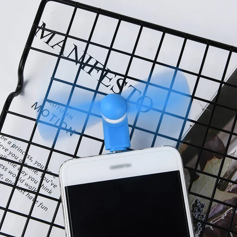 Frendorf | VentoClip Mini USB-Ventilator | Ultraleicht & Flexibel | Geräuscharm | Ohne Akku