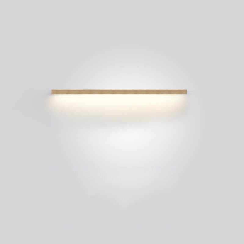 Frendorf | ZenBeam Japanische LED Wandleuchte | Massivholz Design | Moderne Akzentbeleuchtung