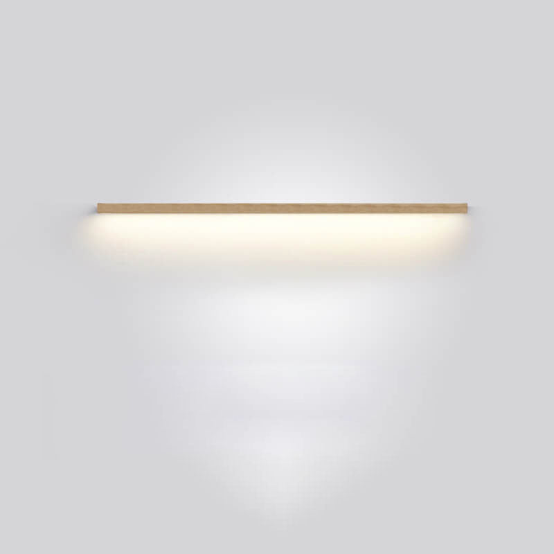 Frendorf | ZenBeam Japanische LED Wandleuchte | Massivholz Design | Moderne Akzentbeleuchtung