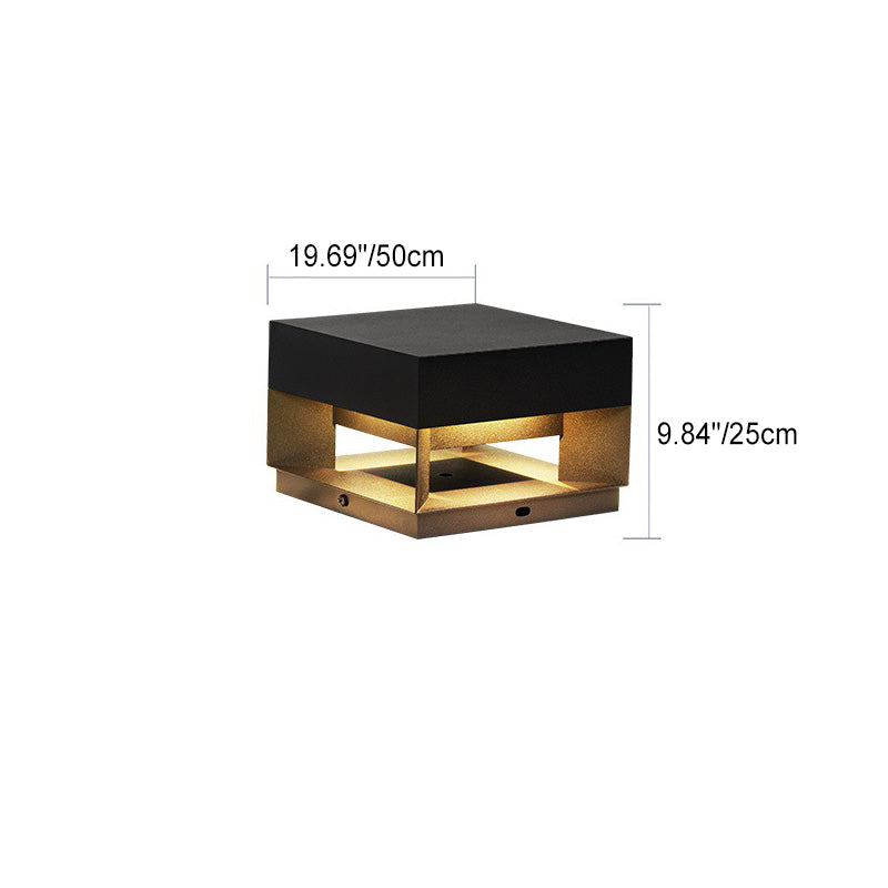 Frendorf | LumaCast LED Außenleuchte | Moderne Edelstahl-Lampe | Wasserdicht | Garten & Landschaftsbeleuchtung