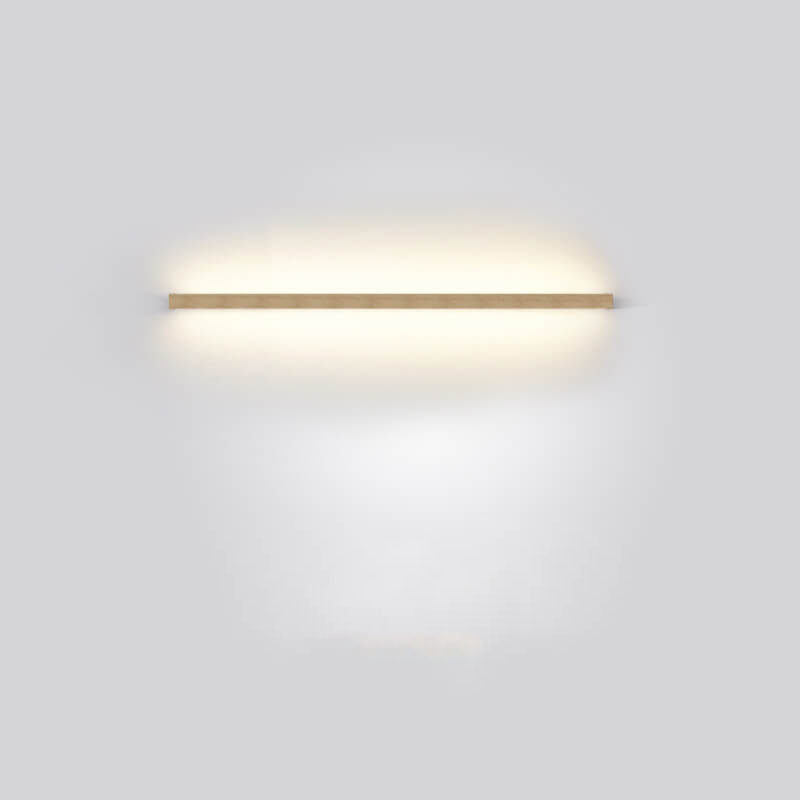 Frendorf | ZenBeam Japanische LED Wandleuchte | Massivholz Design | Moderne Akzentbeleuchtung