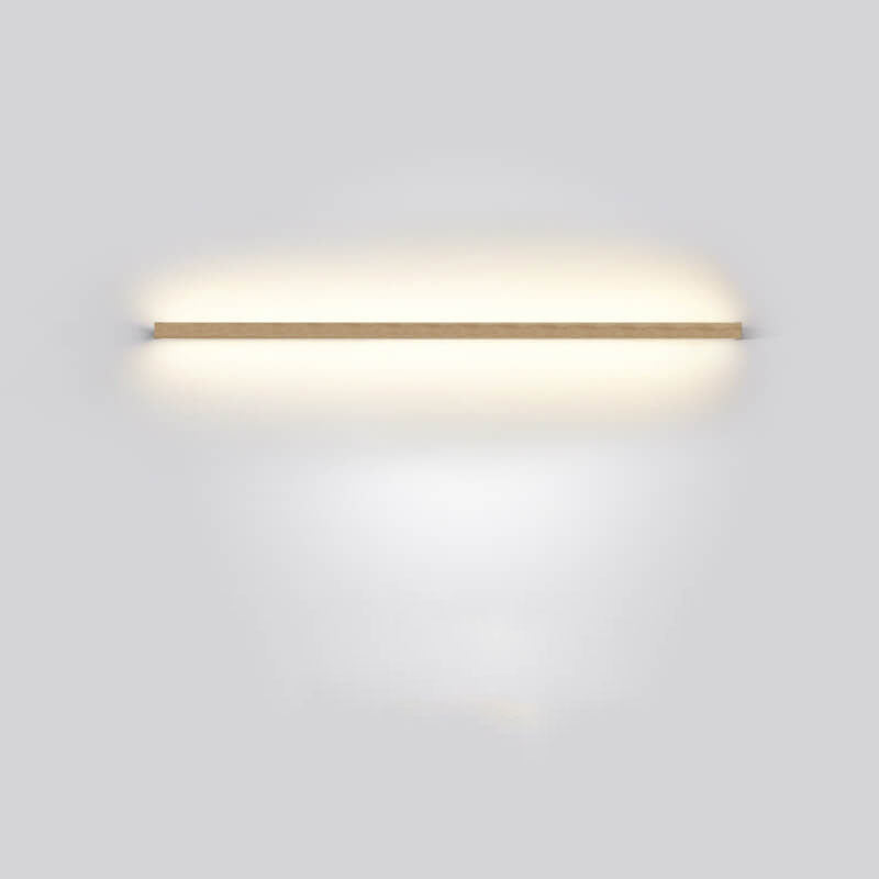 Frendorf | ZenBeam Japanische LED Wandleuchte | Massivholz Design | Moderne Akzentbeleuchtung