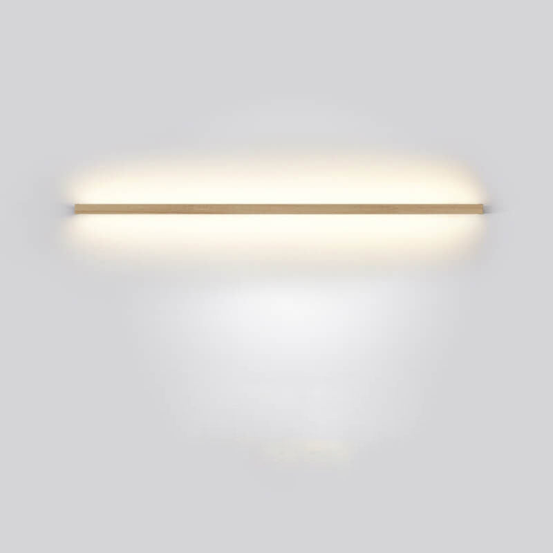Frendorf | ZenBeam Japanische LED Wandleuchte | Massivholz Design | Moderne Akzentbeleuchtung