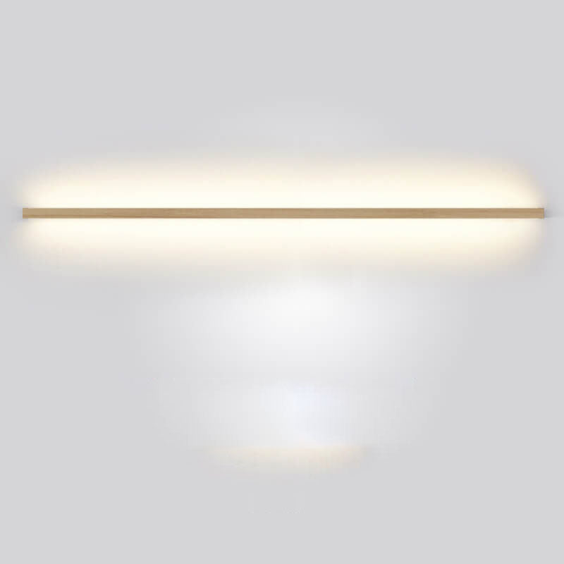 Frendorf | ZenBeam Japanische LED Wandleuchte | Massivholz Design | Moderne Akzentbeleuchtung