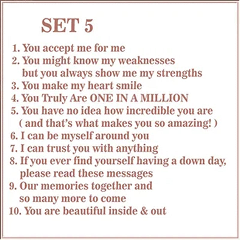 Frendorf | "Gründe, warum du mein Freund bist" Freundschaftsgeschenk