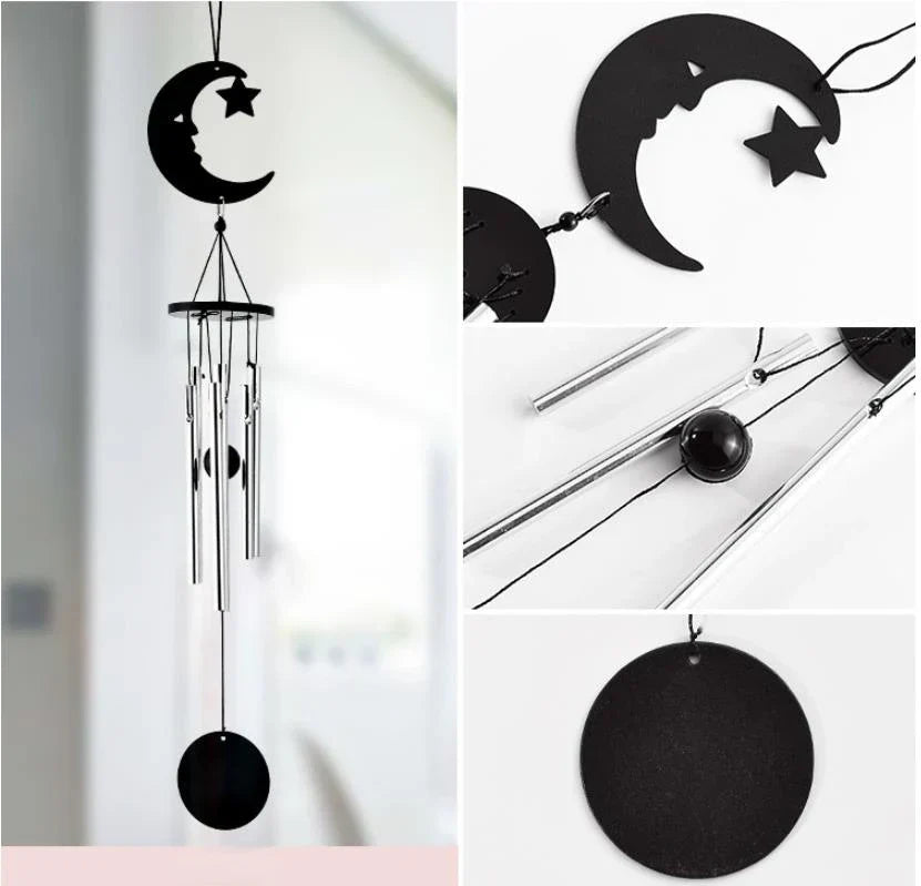 Frendorf | AuraBell Wind Chime | Handgefertigtes Design | Langlebiges Metall | Verschiedene Motive