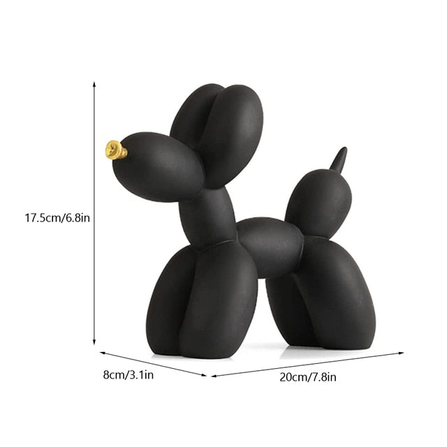 Luxuriöse Wohnkultur, Ballonhund Deko, Büroschreibtisch Zubehör, Tier Deko, moderne beliebte Kunst, nordische Statuen