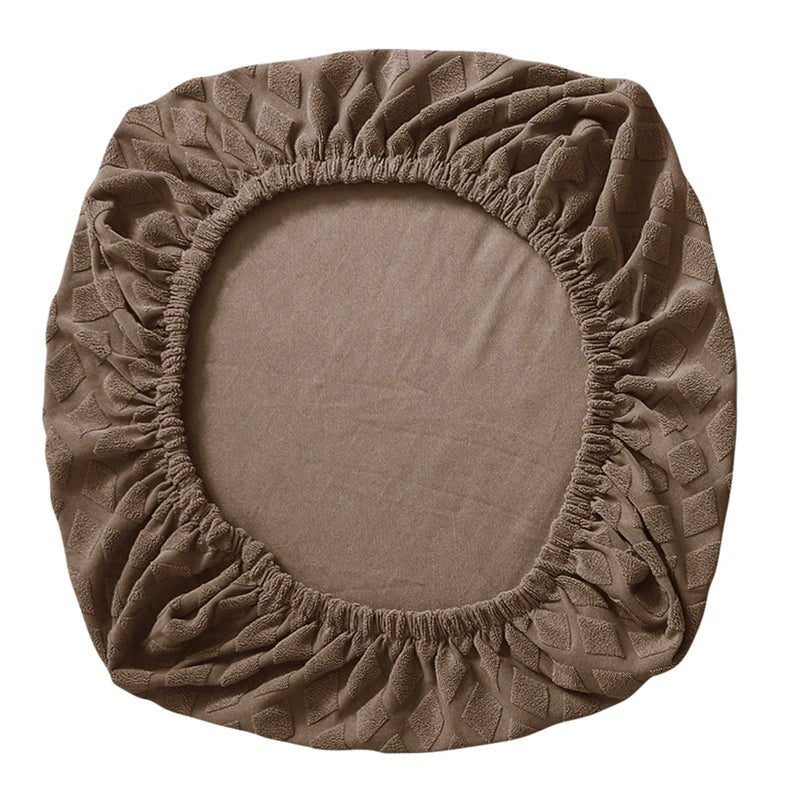 Spandex elastischer Bürostuhlbezug Jacquard Sitzbezüge Ananas Gitter Fleece Schutzhülle elastischer Computer Sitzschutz