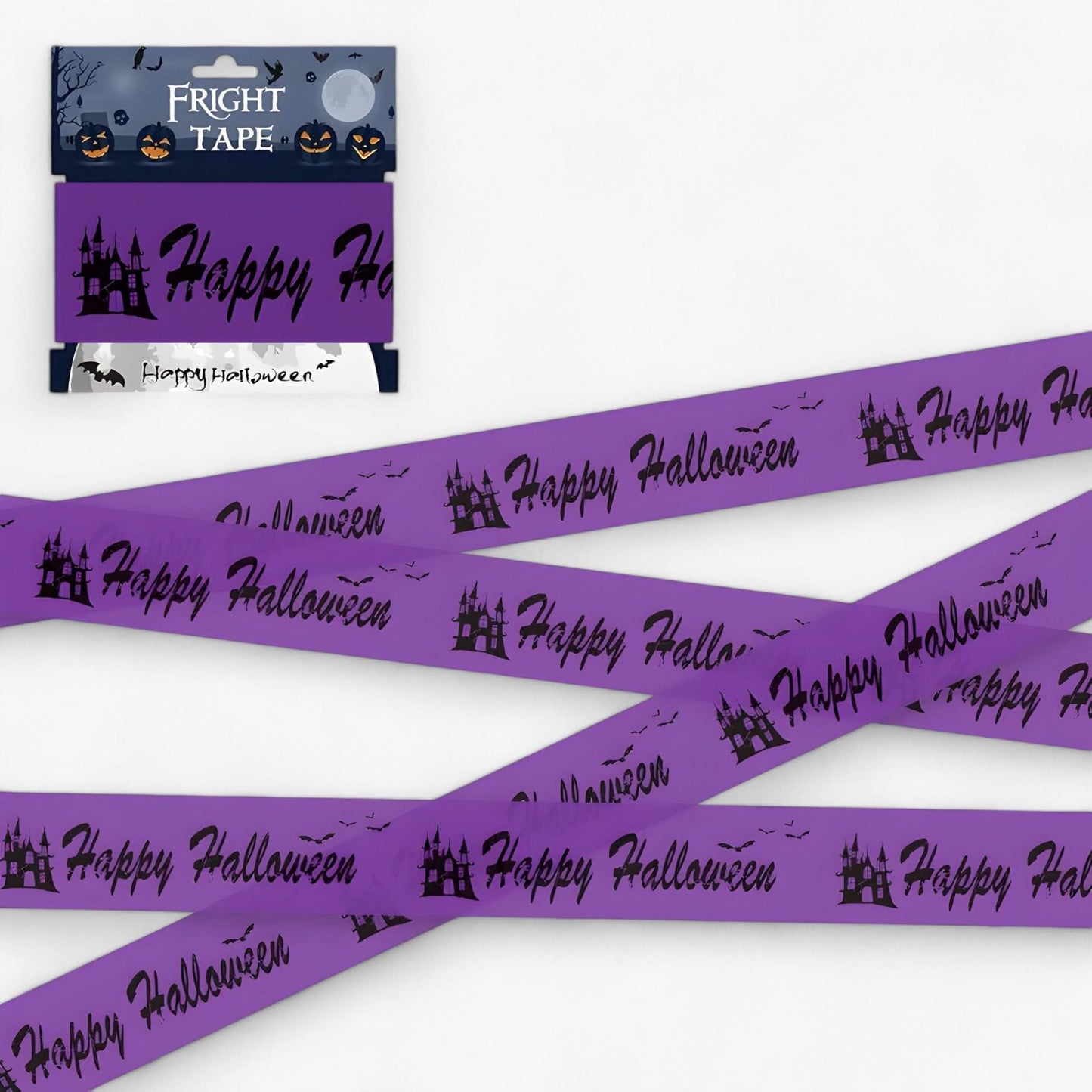 Frendorf | Bandeau Warnung Skull Halloween - Spooky Party Dekoration