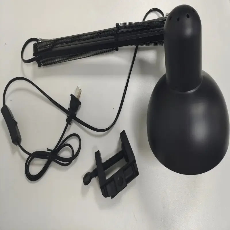 Frendorf | "Moderne LED-Maniküre-Tischlampe – Verstellbare Klemmlampe für Nagelkunst, Lesen und Schreiben – Schwarz oder Weiß"