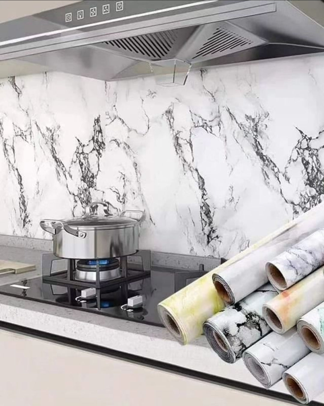 Frendorf | 2m Marmor Kontaktpapier