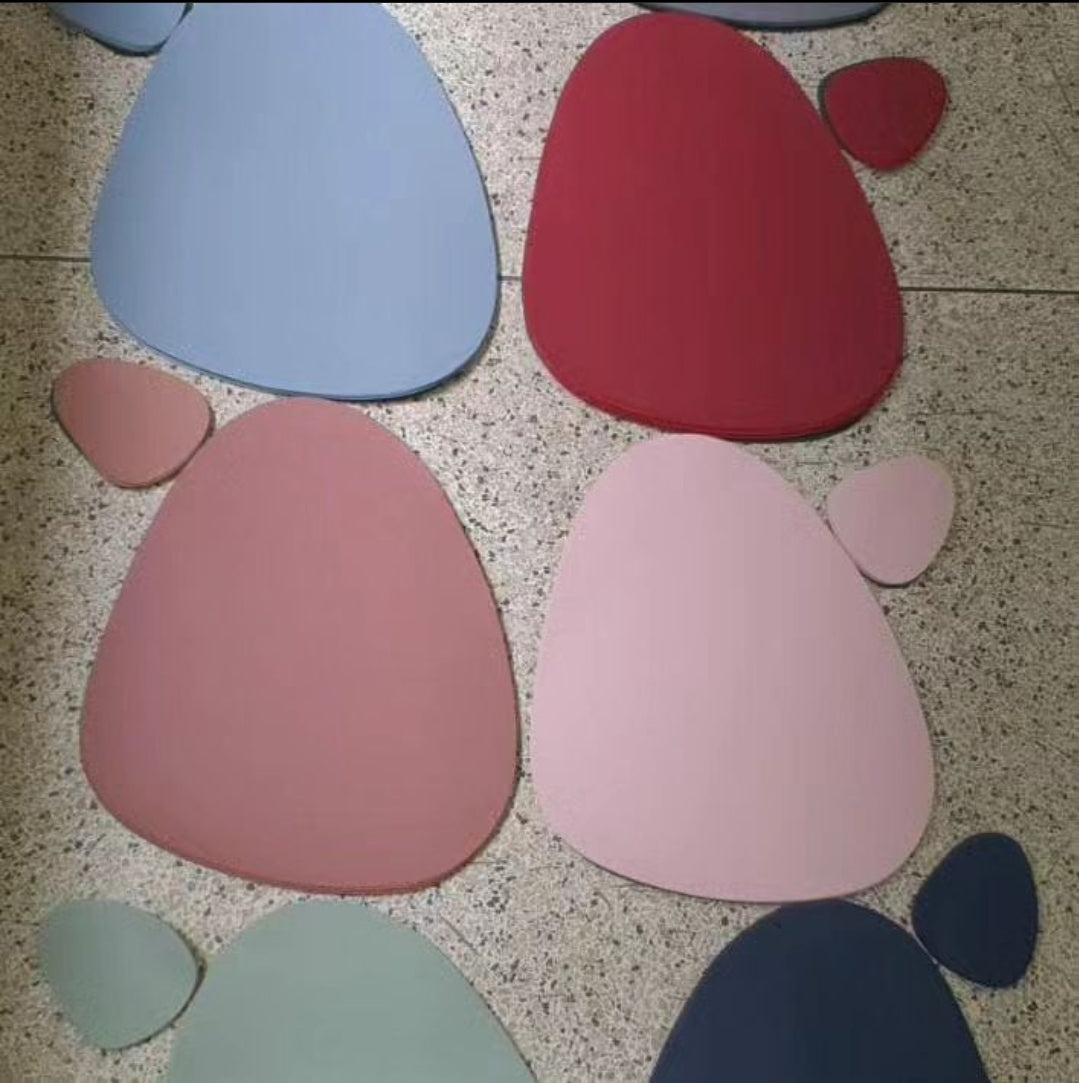 Frendorf | 12 Stück Leder Tischsets