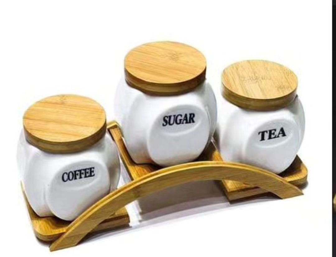 Frendorf | 3-teiliges Tee-, Kaffee-, Zuckerdosen-Set