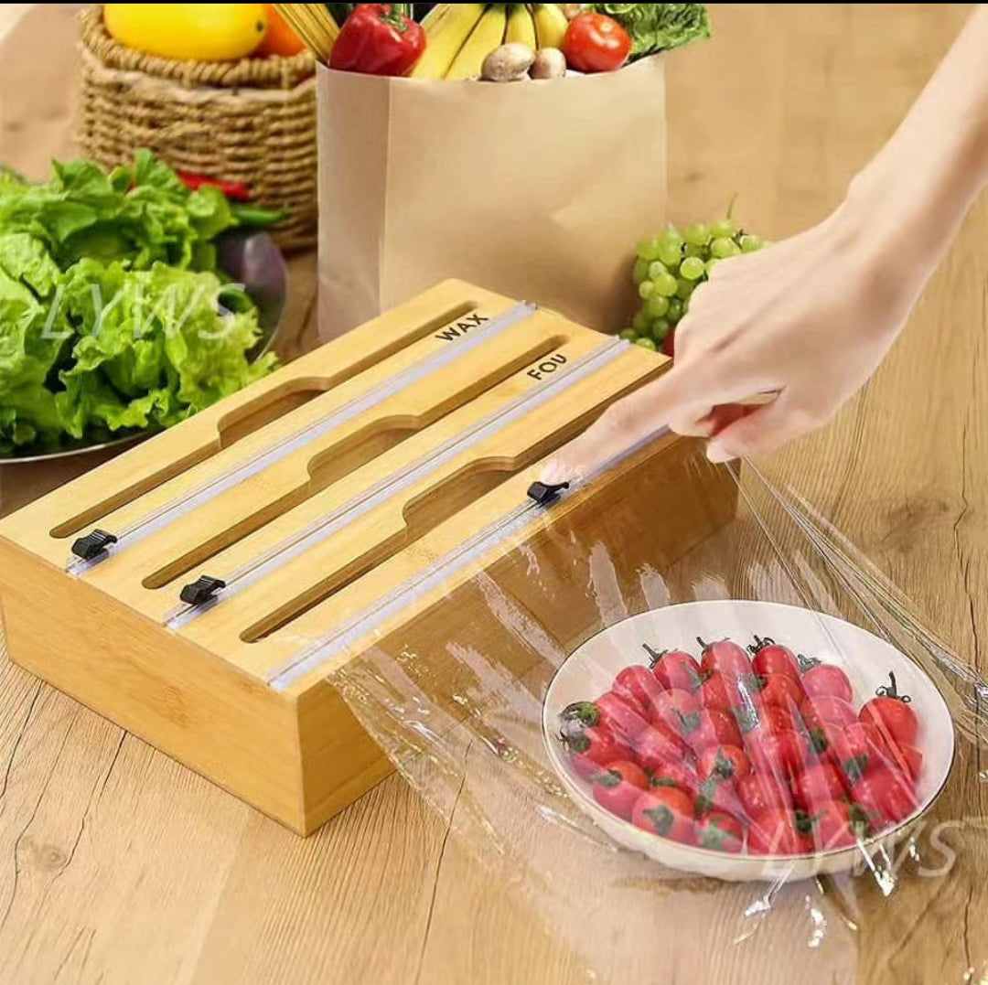 Frendorf | Bamboo Küchenfolie Spender