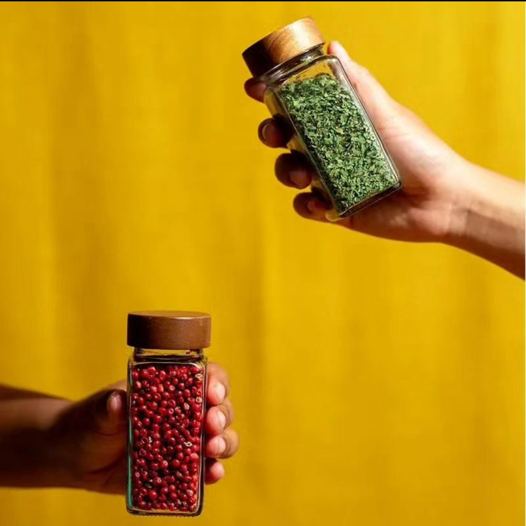 Frendorf | 12 Stück Gewürz Aufbewahrungsgläser