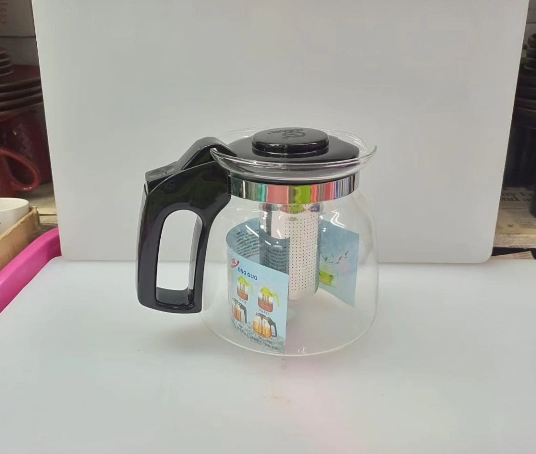 Frendorf | 2L Glas Teekanne mit Sieb