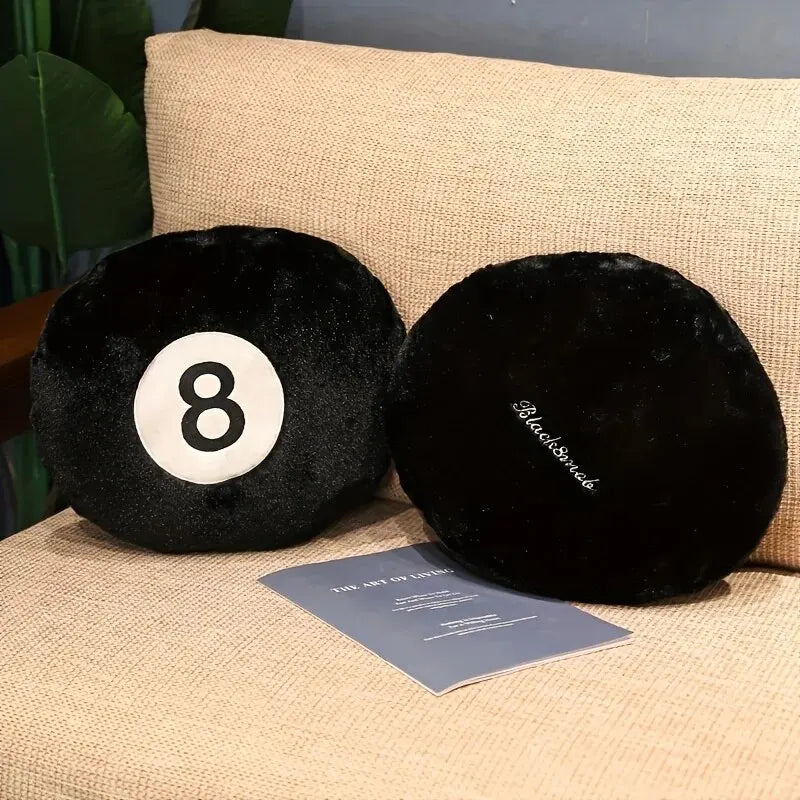8-Ball-Thema-Kissen