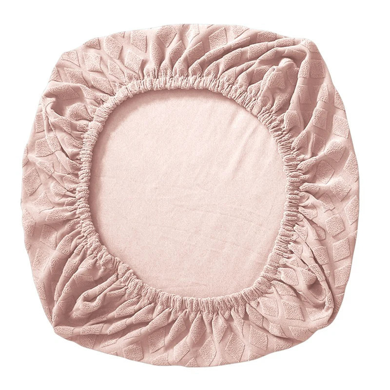 Spandex elastischer Bürostuhlbezug Jacquard Sitzbezüge Ananas Gitter Fleece Schutzhülle elastischer Computer Sitzschutz