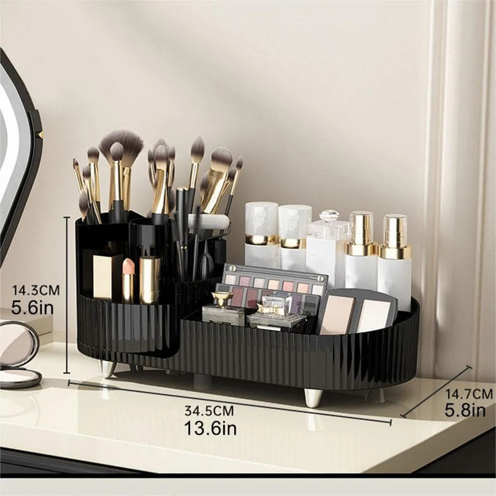Eleganza – Luxe Schönheitsorganizer mit schlankem drehbarem Design