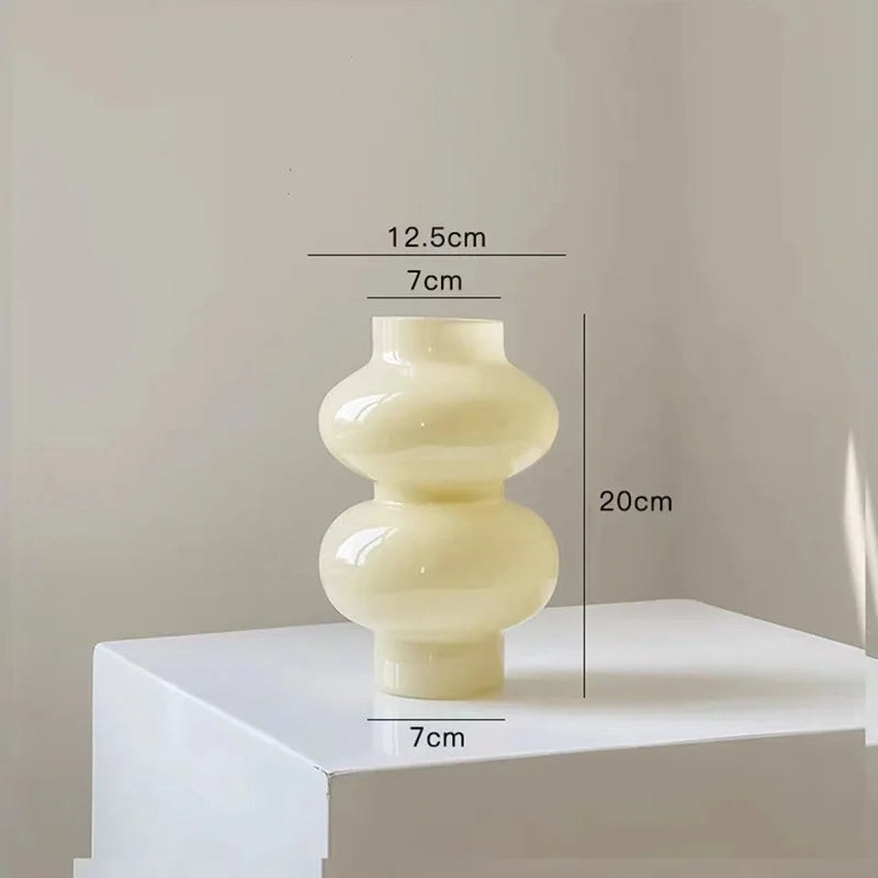 Chubby 2-stufige Glasvase