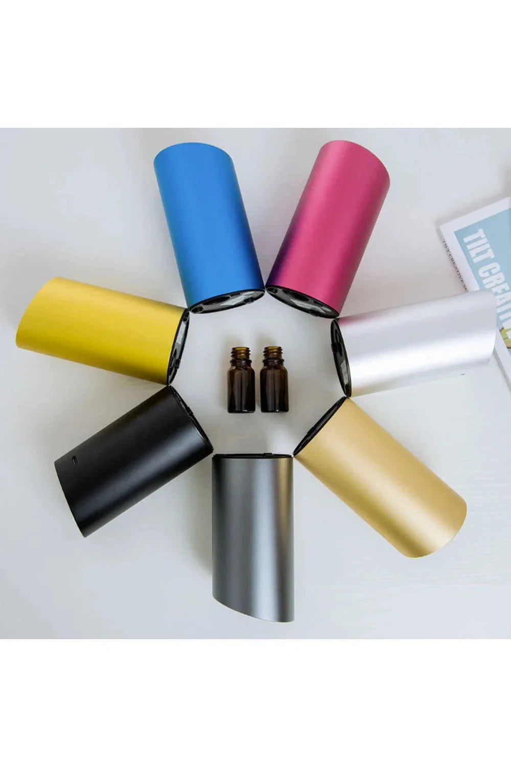Moderner metallischer Aroma-Diffusor