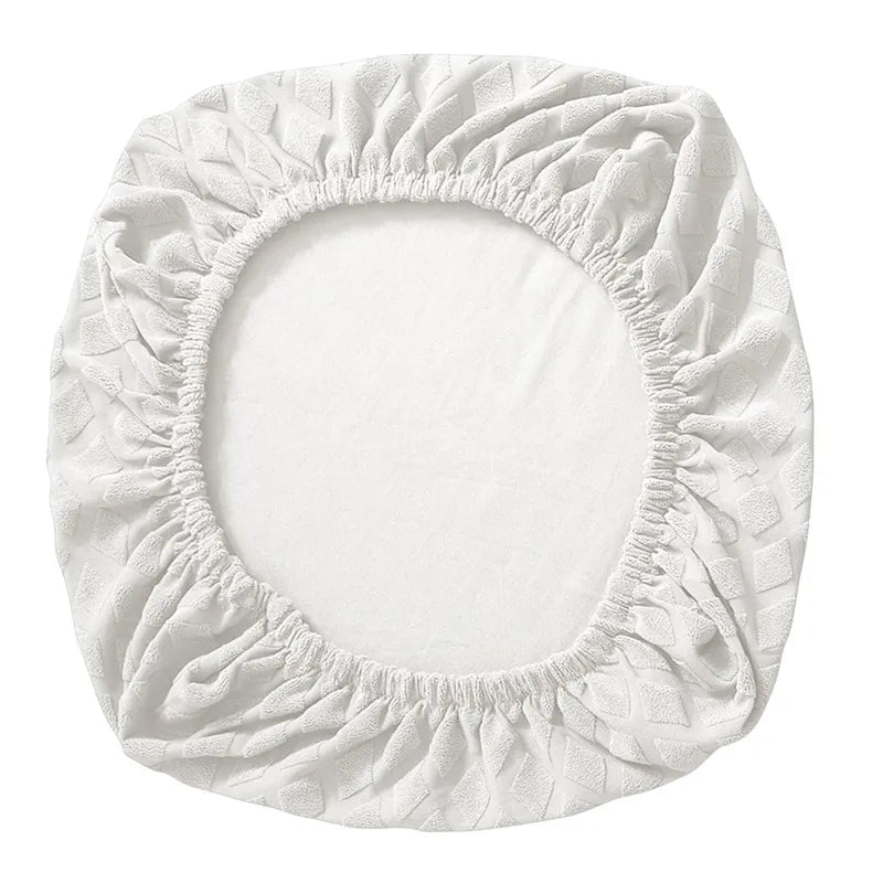 Spandex elastischer Bürostuhlbezug Jacquard Sitzbezüge Ananas Gitter Fleece Schutzhülle elastischer Computer Sitzschutz