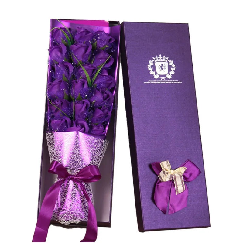 Frendorf | 1 Stück handgemäßer Rosen-Seifen-Blumenstrauß