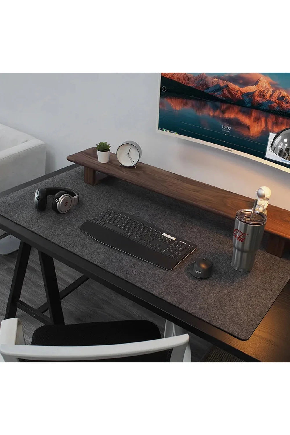 Wool Felt Soft Schreibtischunterlage