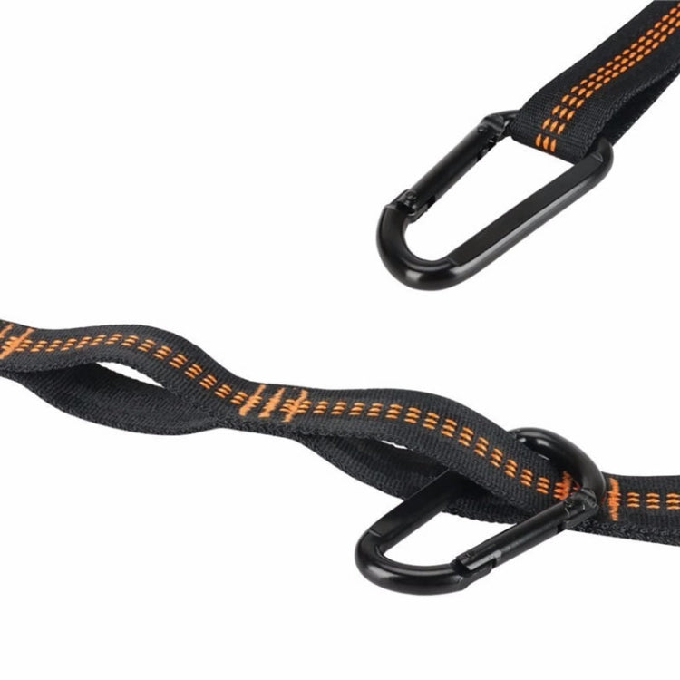 Frendorf | 10 PCS D-förmige Aluminium Karabiner Outdoor Hängeverschluss Wasserflaschenverschluss (Schwarz)