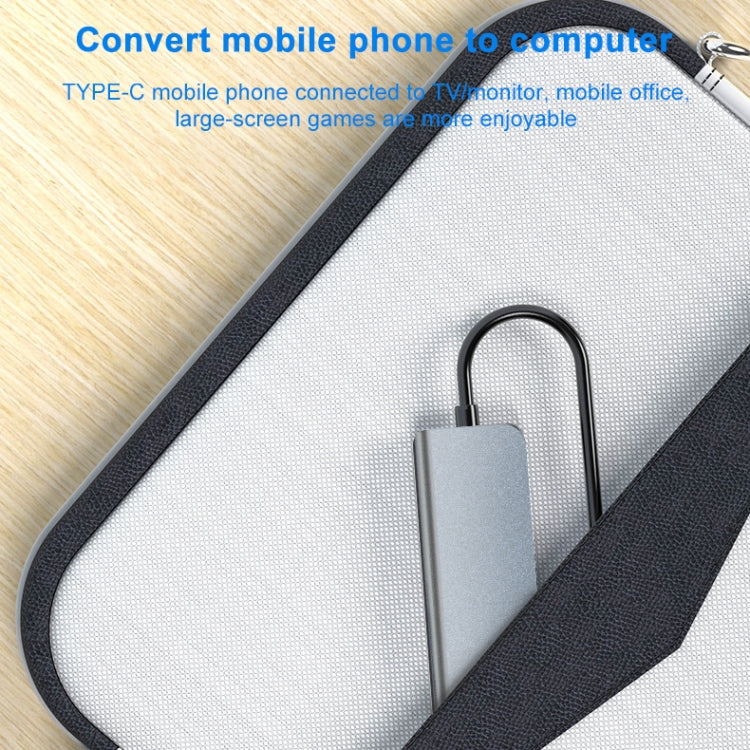 Frendorf | 3 In 1 USB-C / Type-C Zu 4K HDMI + 2 USB 3.0 Ports Multifunktionale HUB Dockingstation