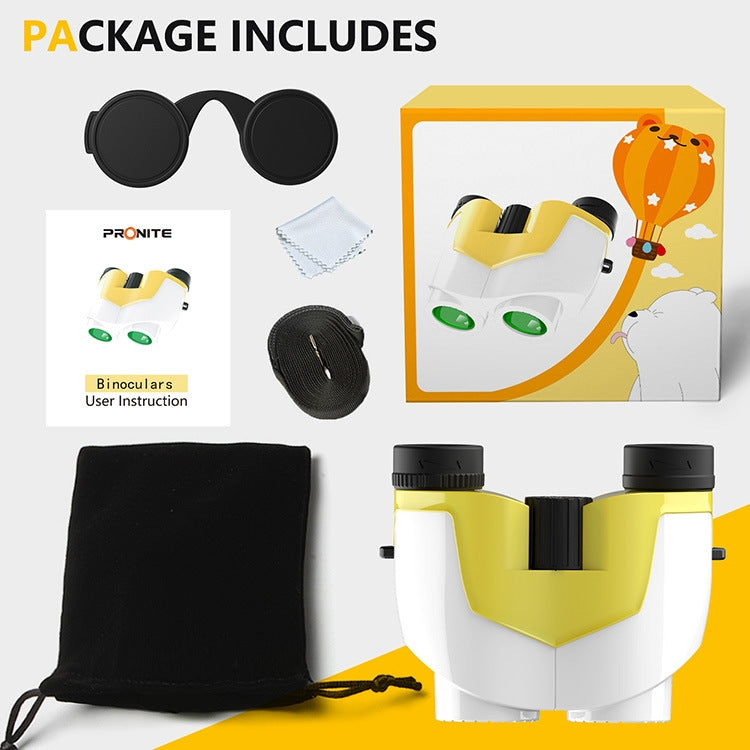 Frendorf | 10 X 25 Eisbärenfernglas Geschenk für Kinder