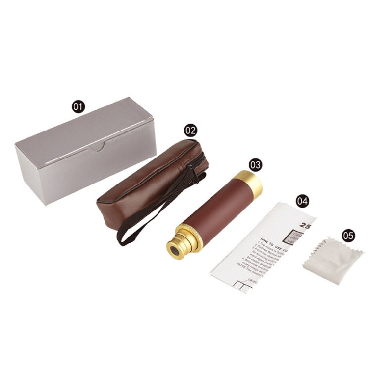 Frendorf | 25x32 Pirat Hochleistungs Monokular Taschenfernrohr, Stil: Standard