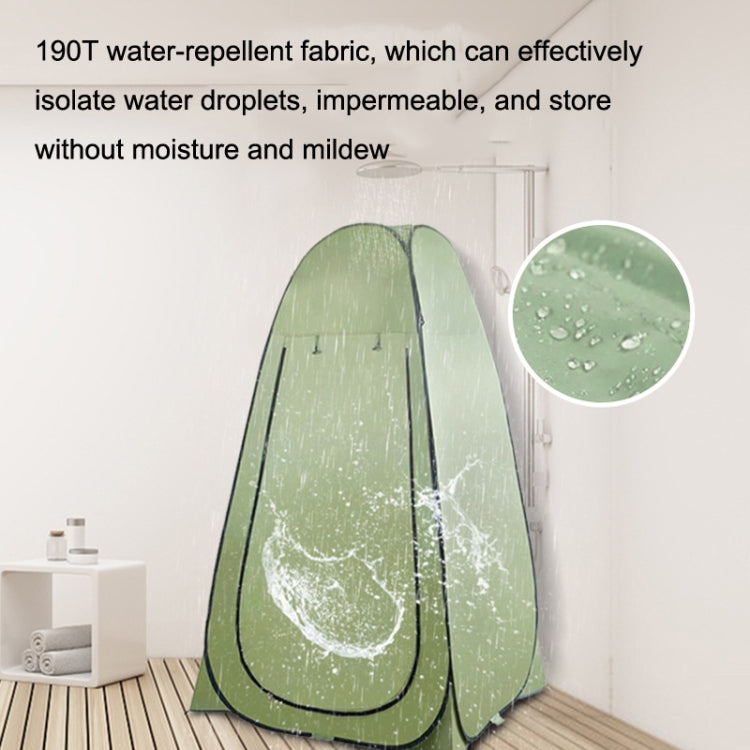 Frendorf | Outdoor Camping Toilette Umkleidezelt Automatisches Duschzelt, Stil: Einzelperson (Ölgrün)