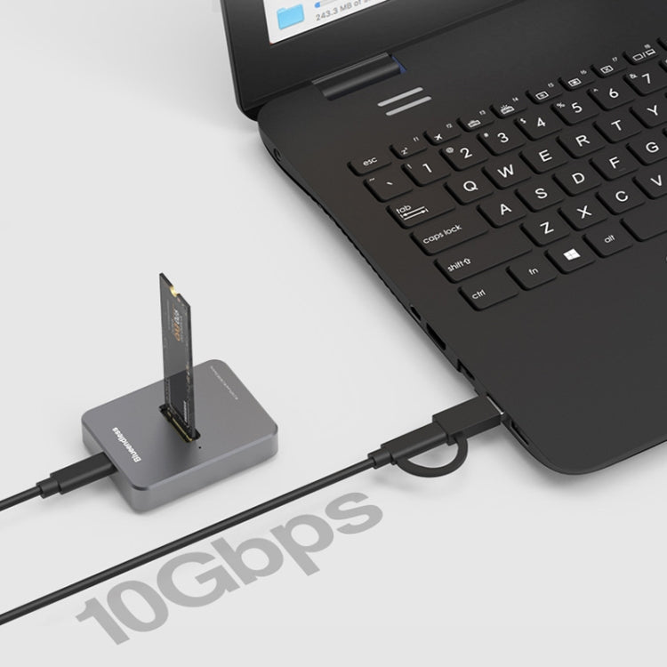 Frendorf | Blueendless SD03 M.2 SATA/NVME Dual Protocol Solid-State-Festplatte Basis (Grau)