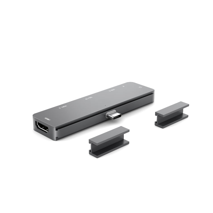 Frendorf | Für IPad Pro 7-in-1 HDMI 4K + 3,5 mm Audio + SD/TF + 1 USB 3.0 + USB-C/Type-C + PD USB-C Dockingstation