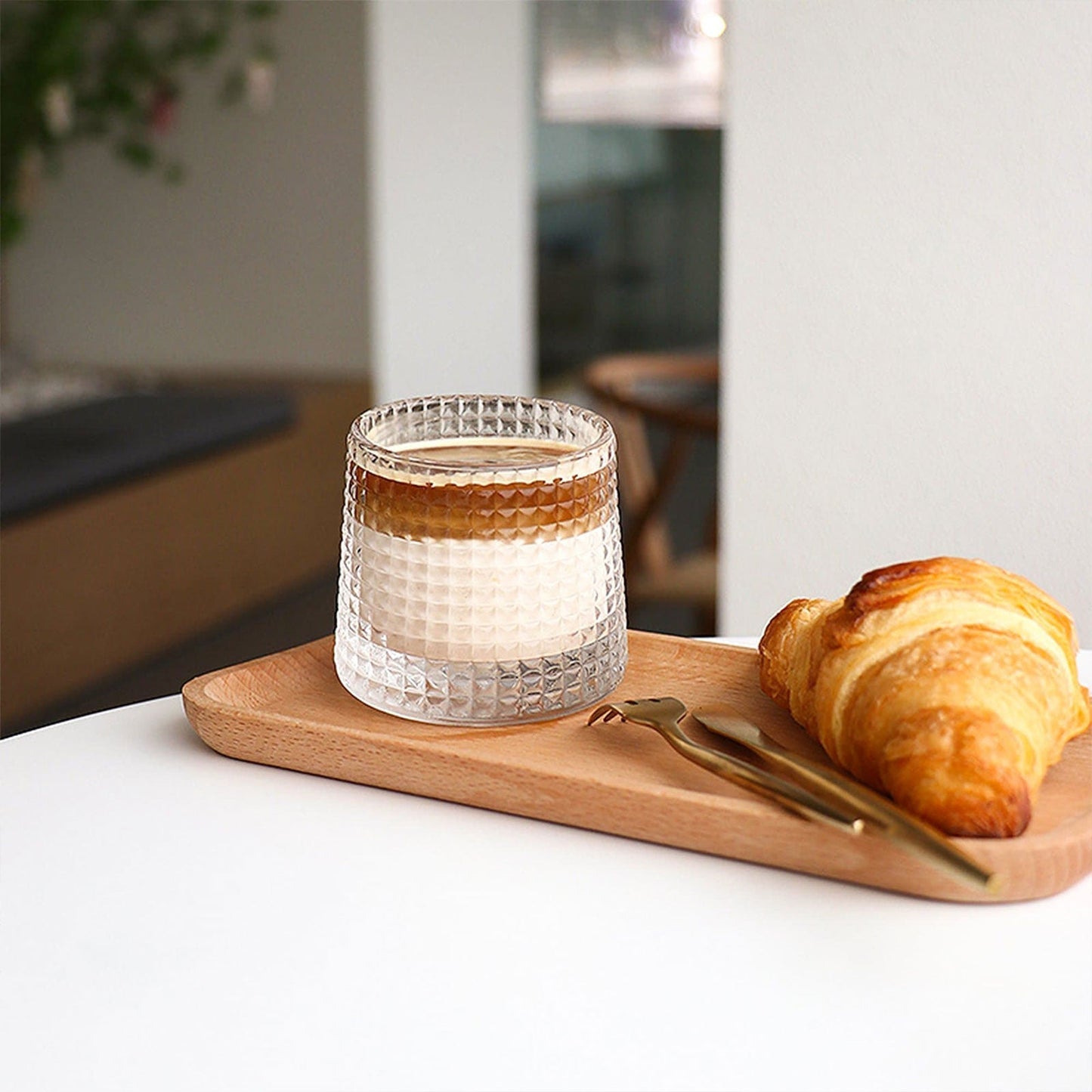 Drehbares Whiskey Tumbler Set